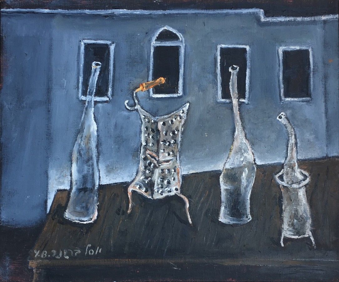 Artwork by Yosl Bergner, Still Life, Made of Oil on canvas