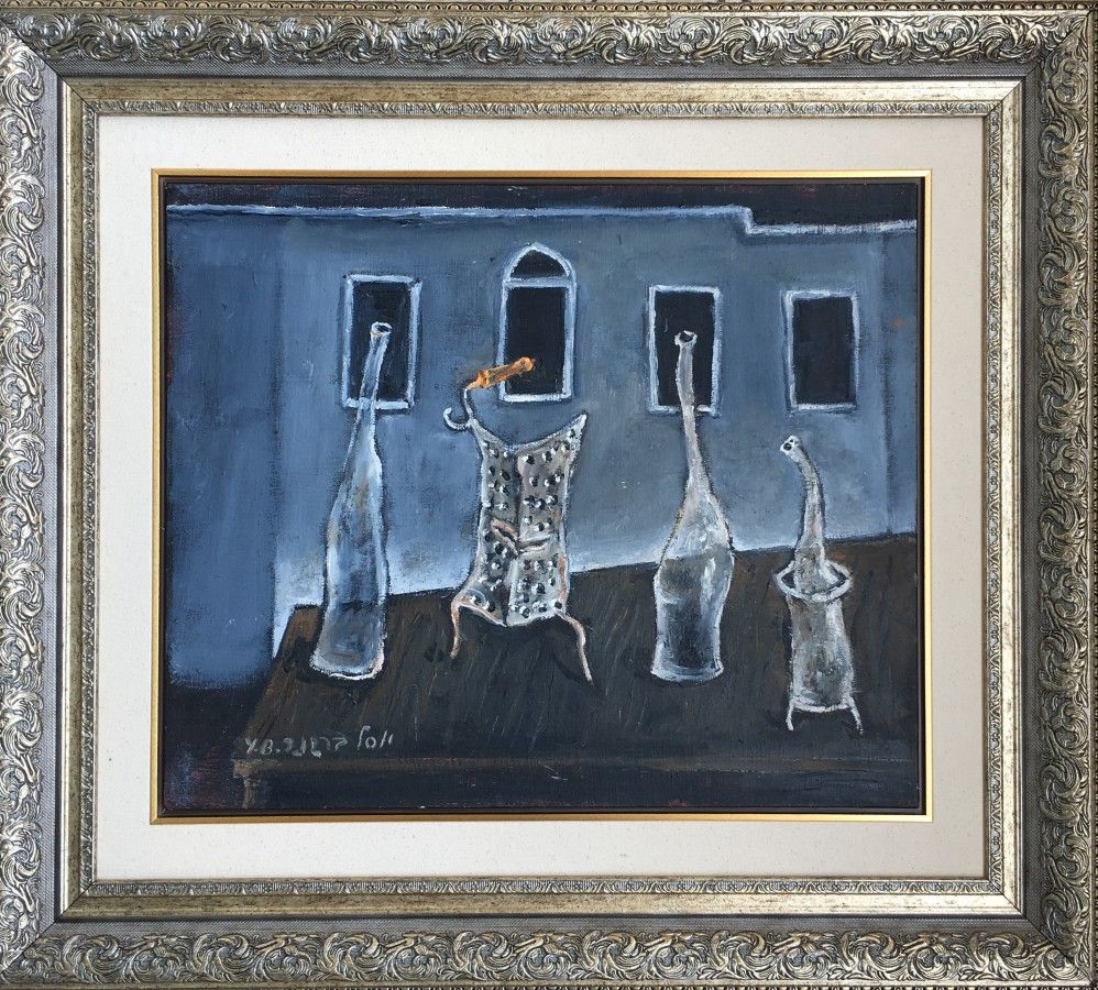 Artwork by Yosl Bergner, Still Life, Made of Oil on canvas