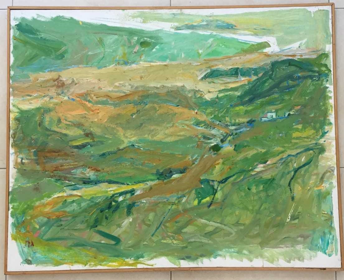 Artwork by Eliahu Gat, Landscape, Made of Oil on canvas