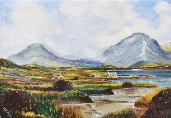 DONEGAL COTTAGES by William Irvine