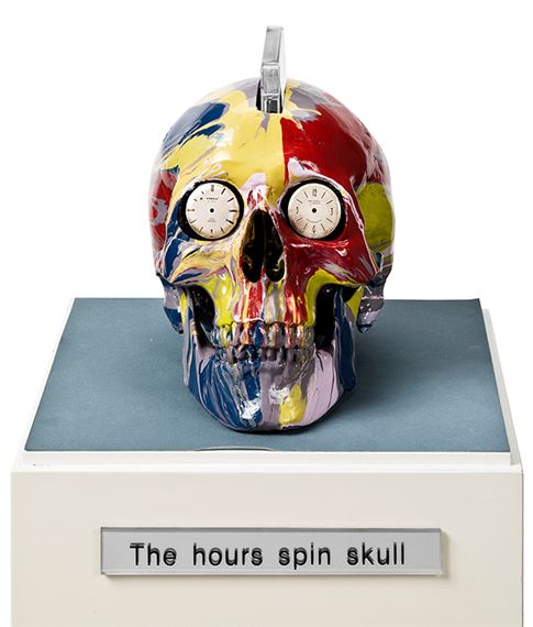 Damien Hirst | The Hours Spin Skull (2009) | MutualArt