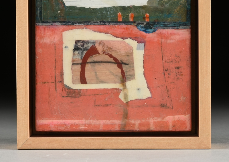 Artwork by Sandi Seltzer Bryant, Abstract Rings (Untitled), Made of mixed media