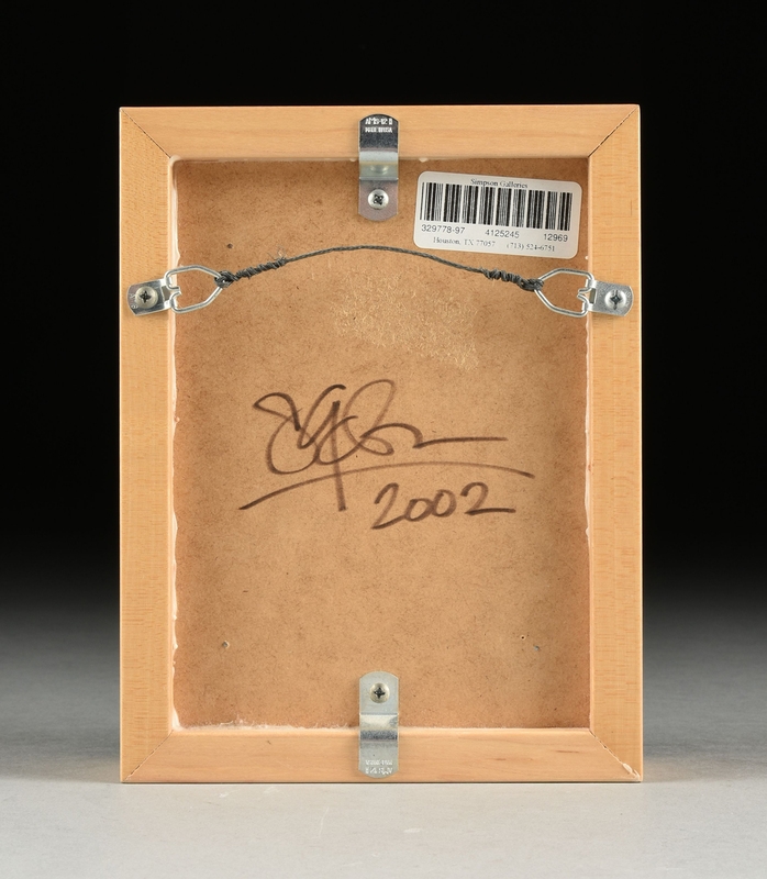 Artwork by Sandi Seltzer Bryant, Abstract Rings (Untitled), Made of mixed media