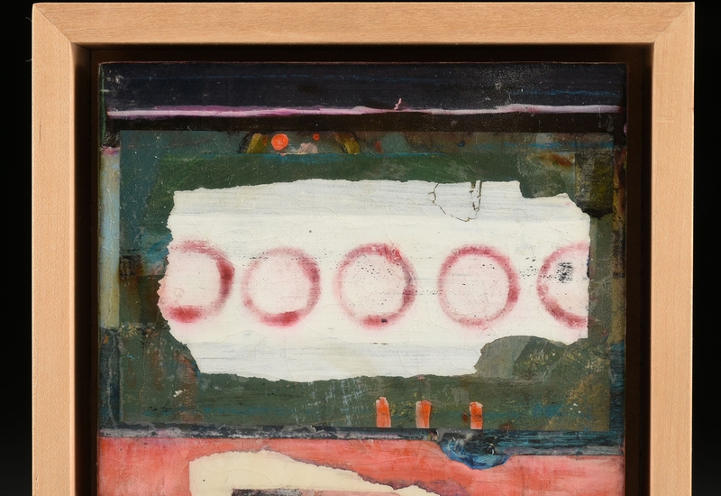 Artwork by Sandi Seltzer Bryant, Abstract Rings (Untitled), Made of mixed media