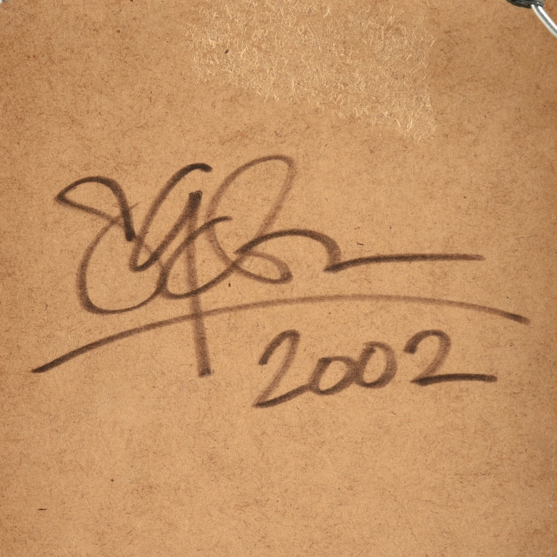 Artwork by Sandi Seltzer Bryant, Abstract Rings (Untitled), Made of mixed media