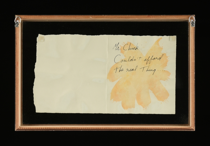 Artwork by James Michael Sorg, Get Well Soon, Made of ink and watercolor on paper