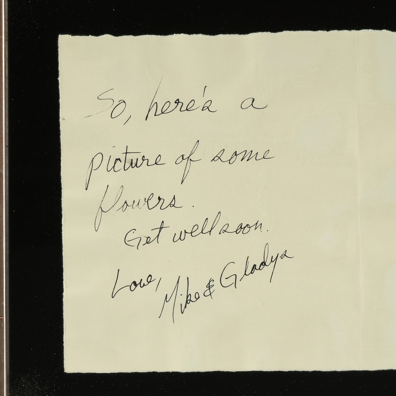 Artwork by James Michael Sorg, Get Well Soon, Made of ink and watercolor on paper