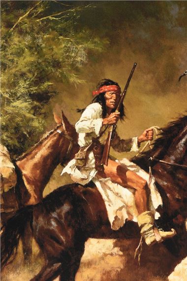 Howard Terpning | Captured from General Crook's Command (2005) | MutualArt