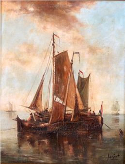 SAILING VESSELS - J. de Groot