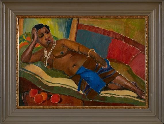 Odaliske by Franz Domscheit