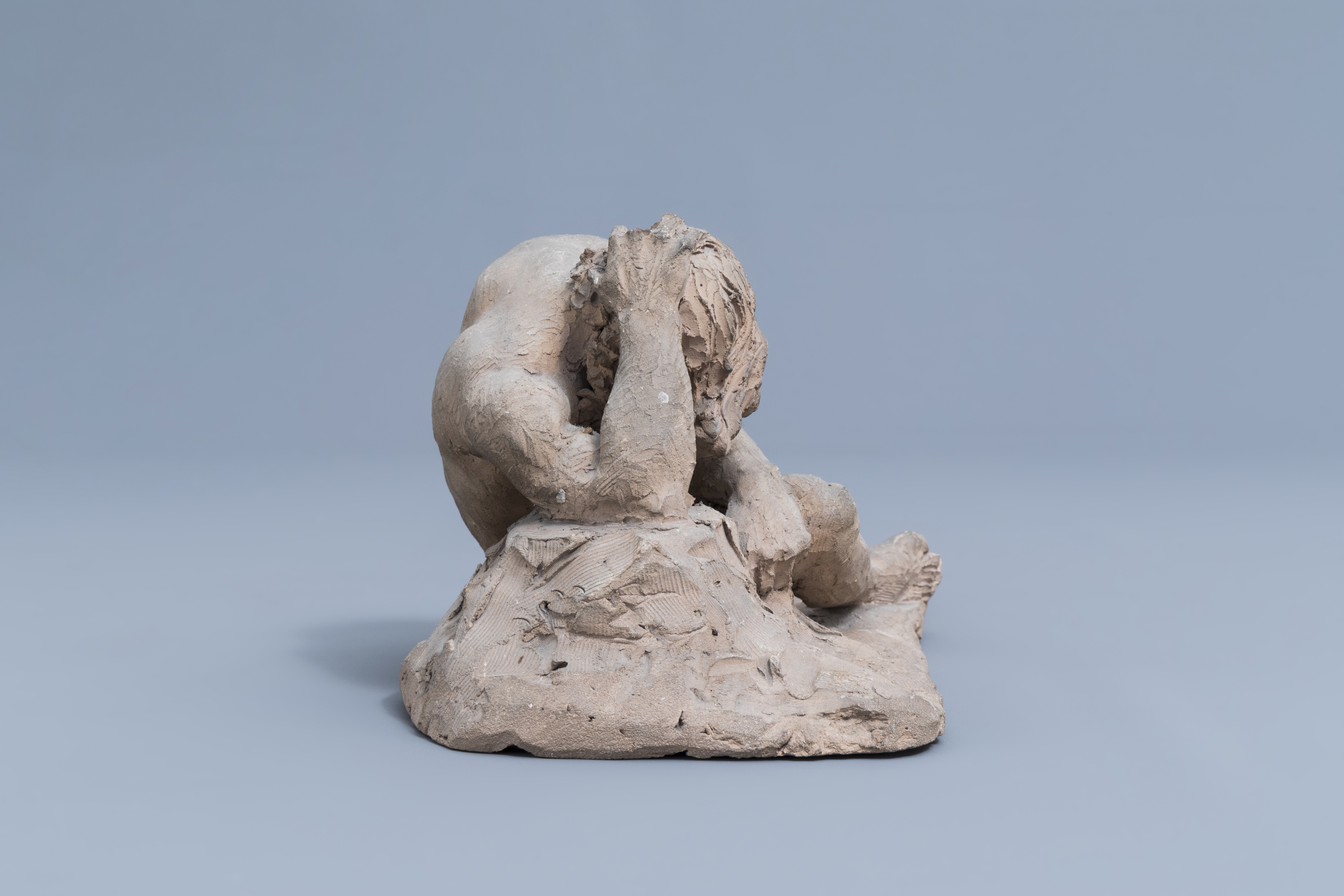 Artwork by Prosper Drion, Academic study, Made of terracotta