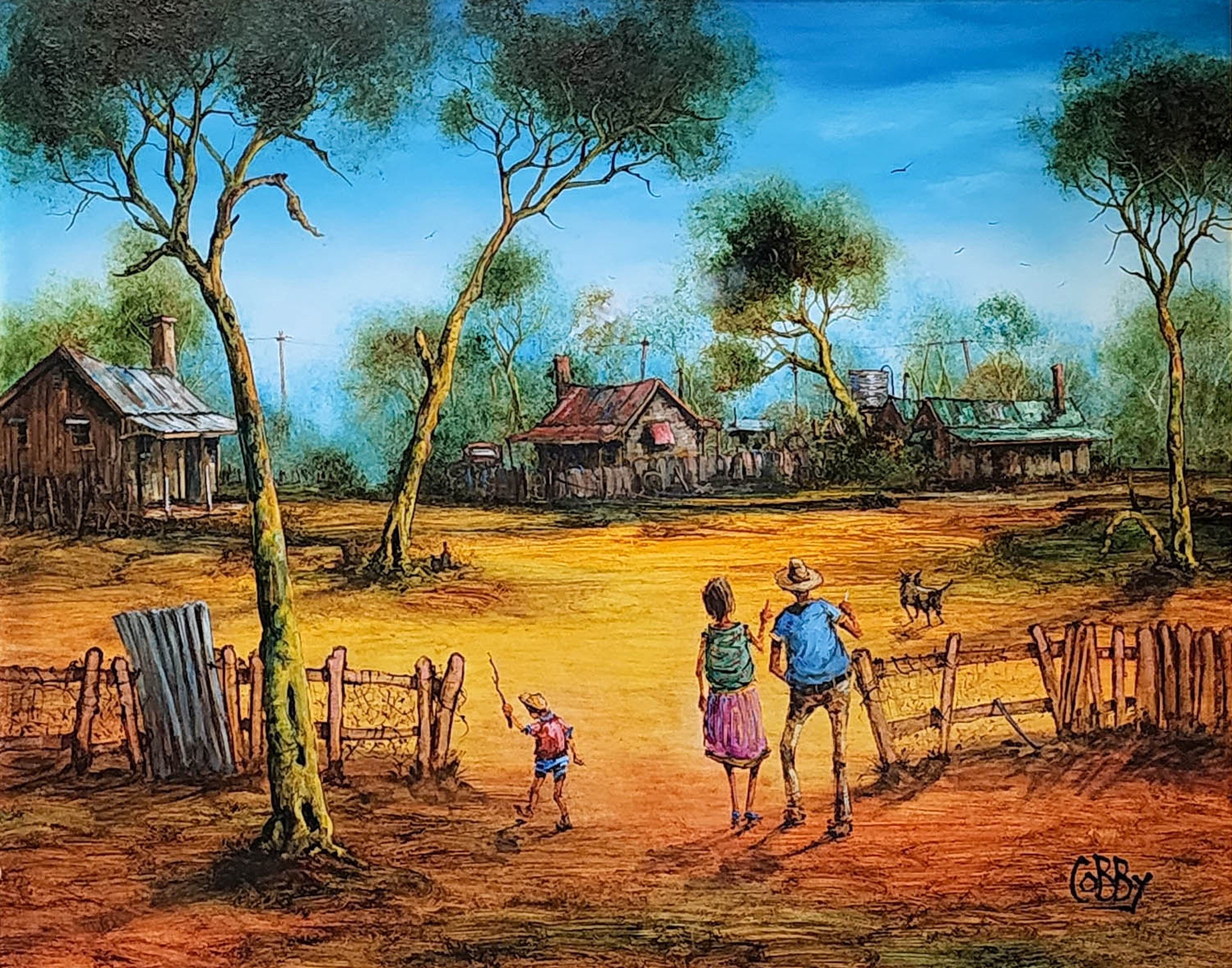 John Cobby | Heading to the Neighbours | MutualArt