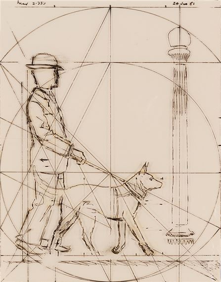 Study for Night Walk #2