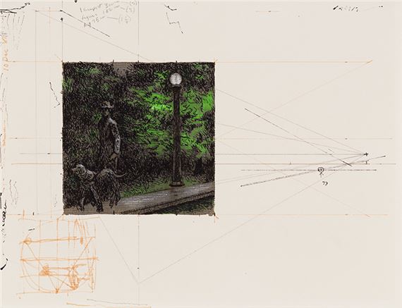 Study for Night Walk III