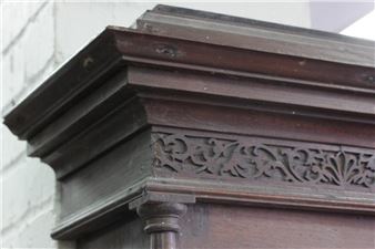 An oak cased longcase clock - John Stokes