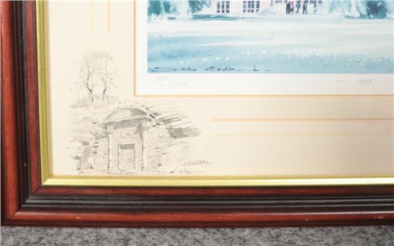 John Rudkin | a pair of framed signed limited edition prints, Poppies ...
