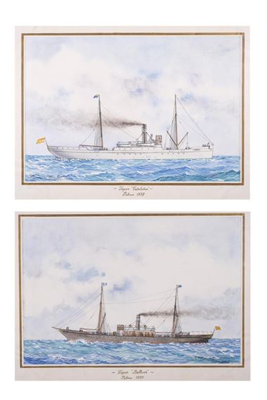 Ramón Sampol Isern | Vapor Bellver (Palma, 1880) y Vapor Cataluña (Palma,  1887) (1991)