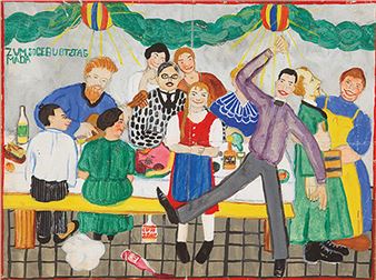 Josef Hoffmann on his 50th birthday - Mäda Gertrude Primavesi