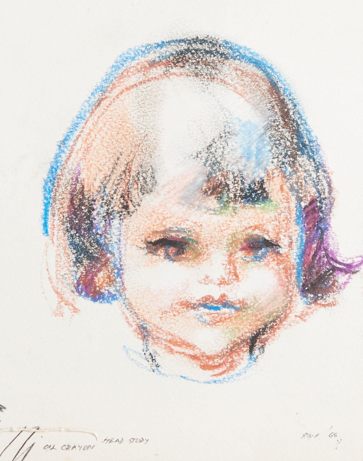 Robert Nettleton Field | Head Study (1968) | MutualArt