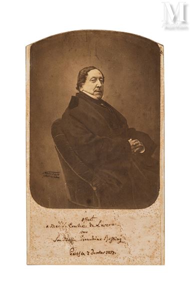 Gioachino Rossini by Gaspard-Félix  Tournachon, Adrien Tournachon, c.1854