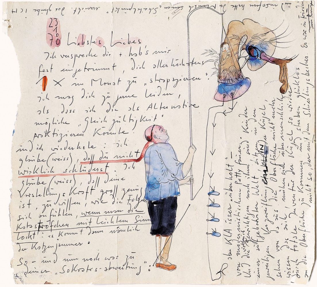 Horst Janssen | Five works from the collection Rackow | MutualArt