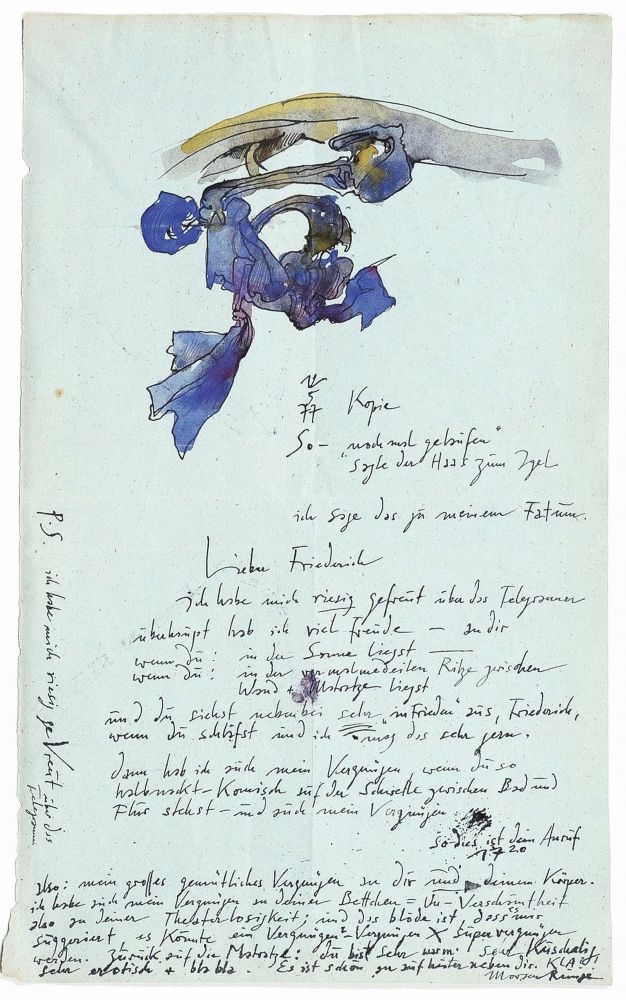 Horst Janssen | Five works from the collection Rackow | MutualArt