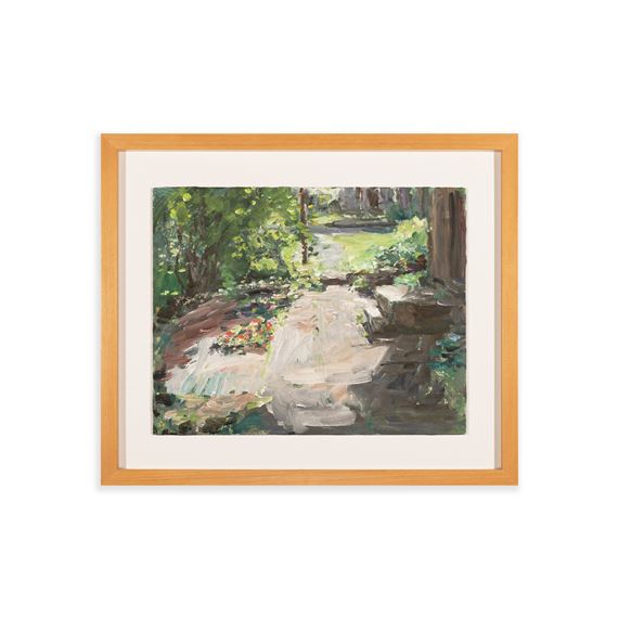 Patio with Impatiens - Stephen May