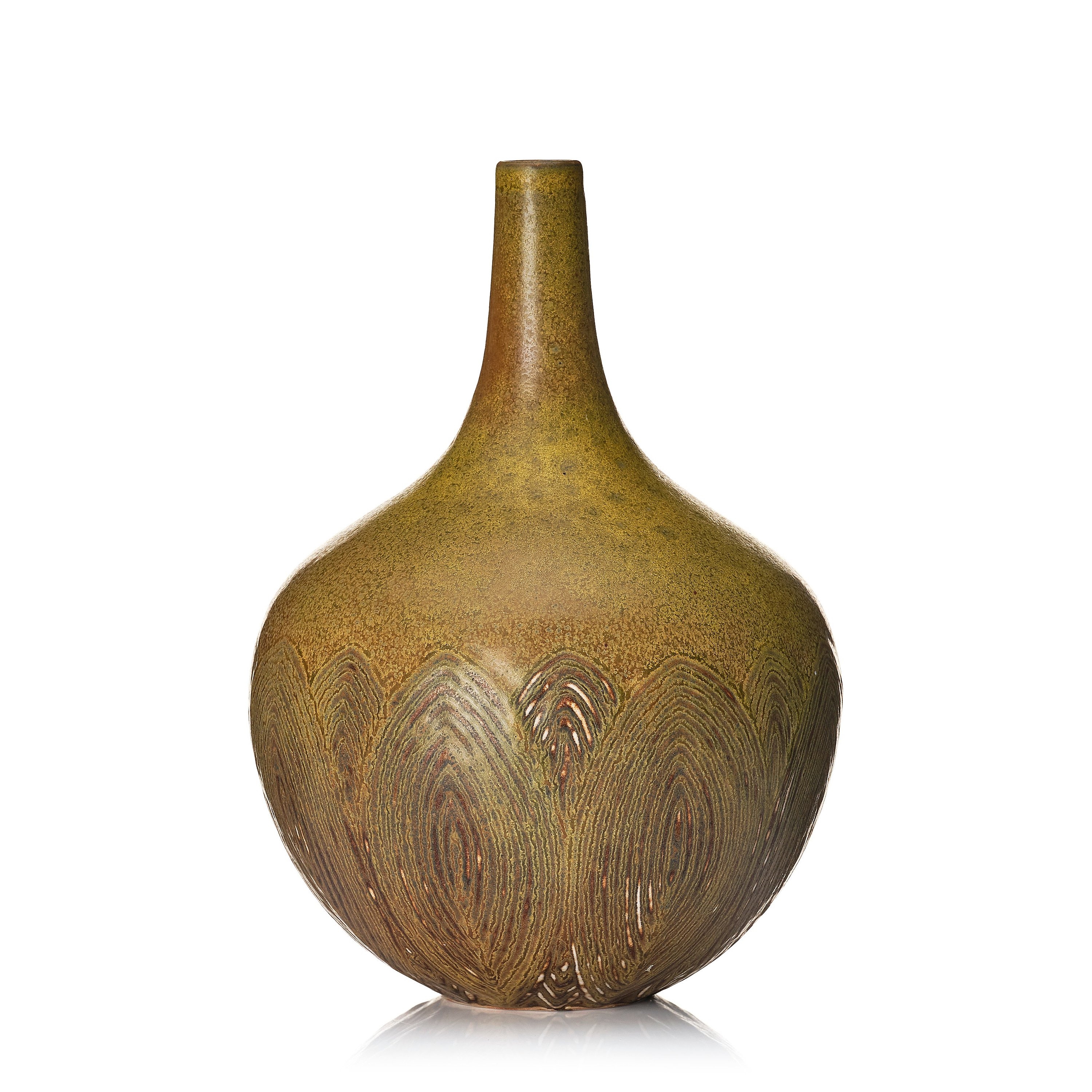 a 'fluted style' Solfatara vase