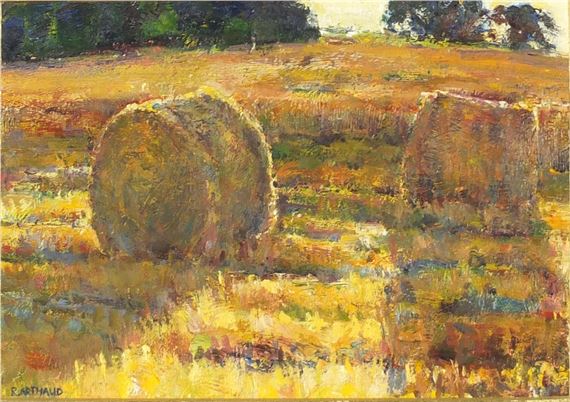 Ron Arthaud 1992 - Straw bales by Ron Arthaud