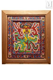 Composition contemporaine Untitled - Maimuon Ali