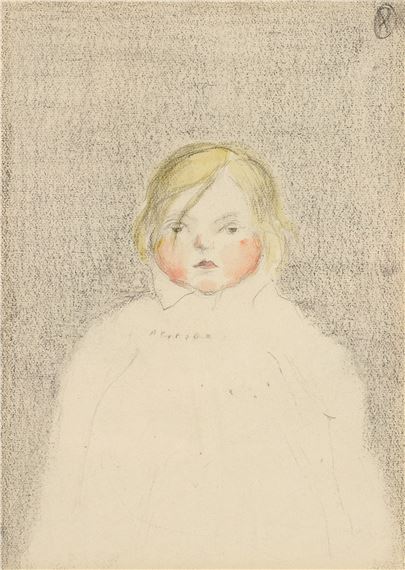 Eileen Demanding the Vote. (Help!) by Paul Nash, Executed circa 1912-1913