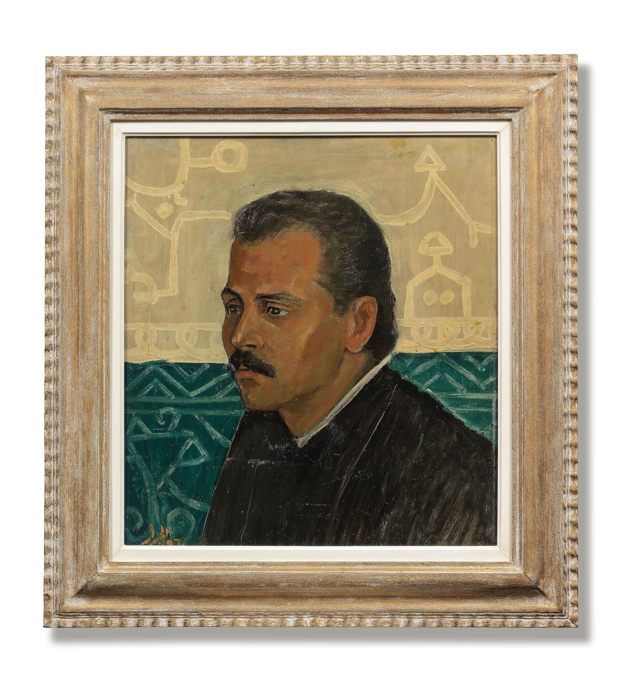 Abdul Hadi El-Gazzar | Portrait of a Friend (1960) | MutualArt