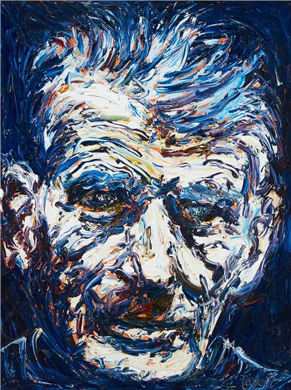 Liam O'Neill | PORTRAIT OF SAMUEL BECKETT | MutualArt