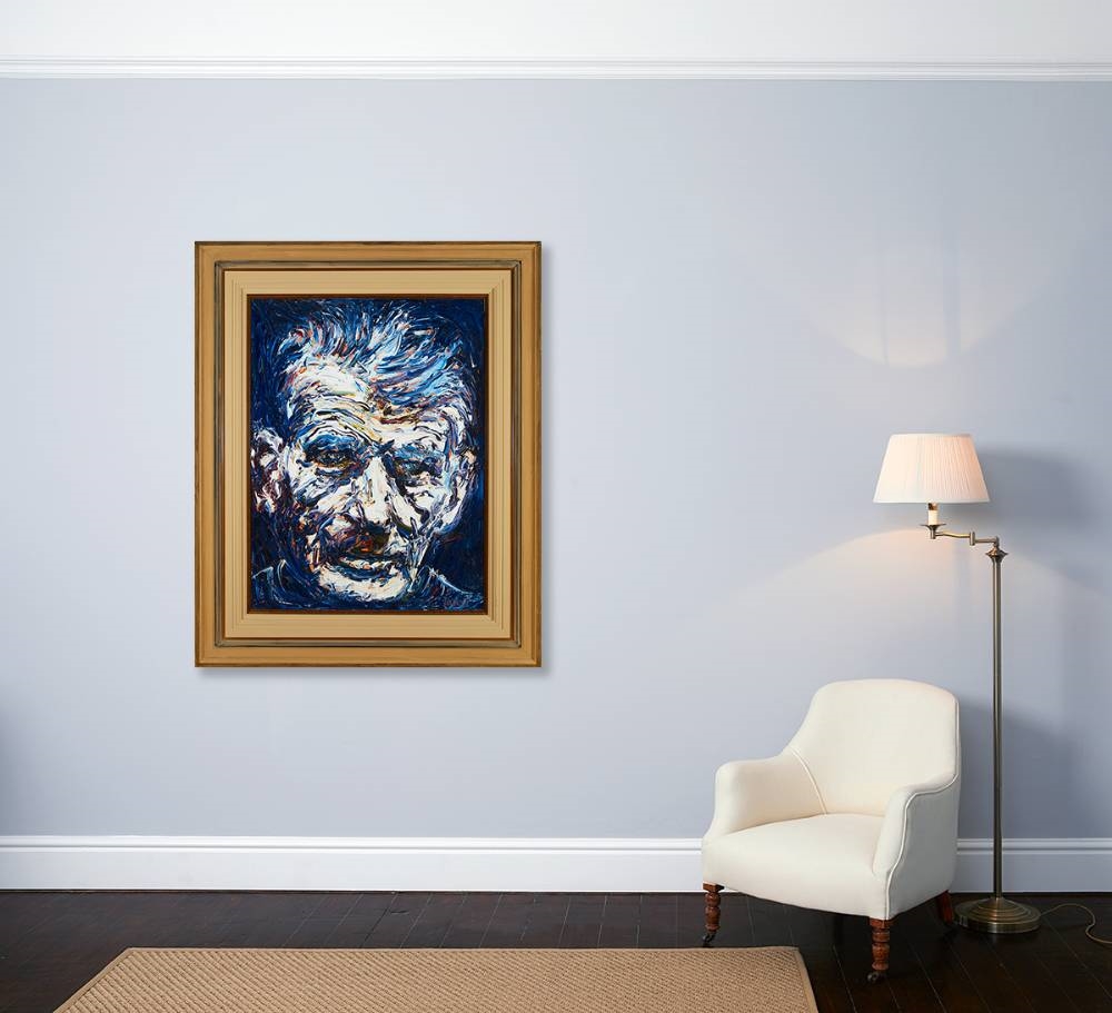 Liam O'Neill | PORTRAIT OF SAMUEL BECKETT | MutualArt