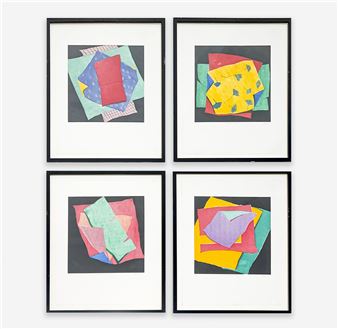 4 Works from the Kimono Project Series - Gloria Garfinkel