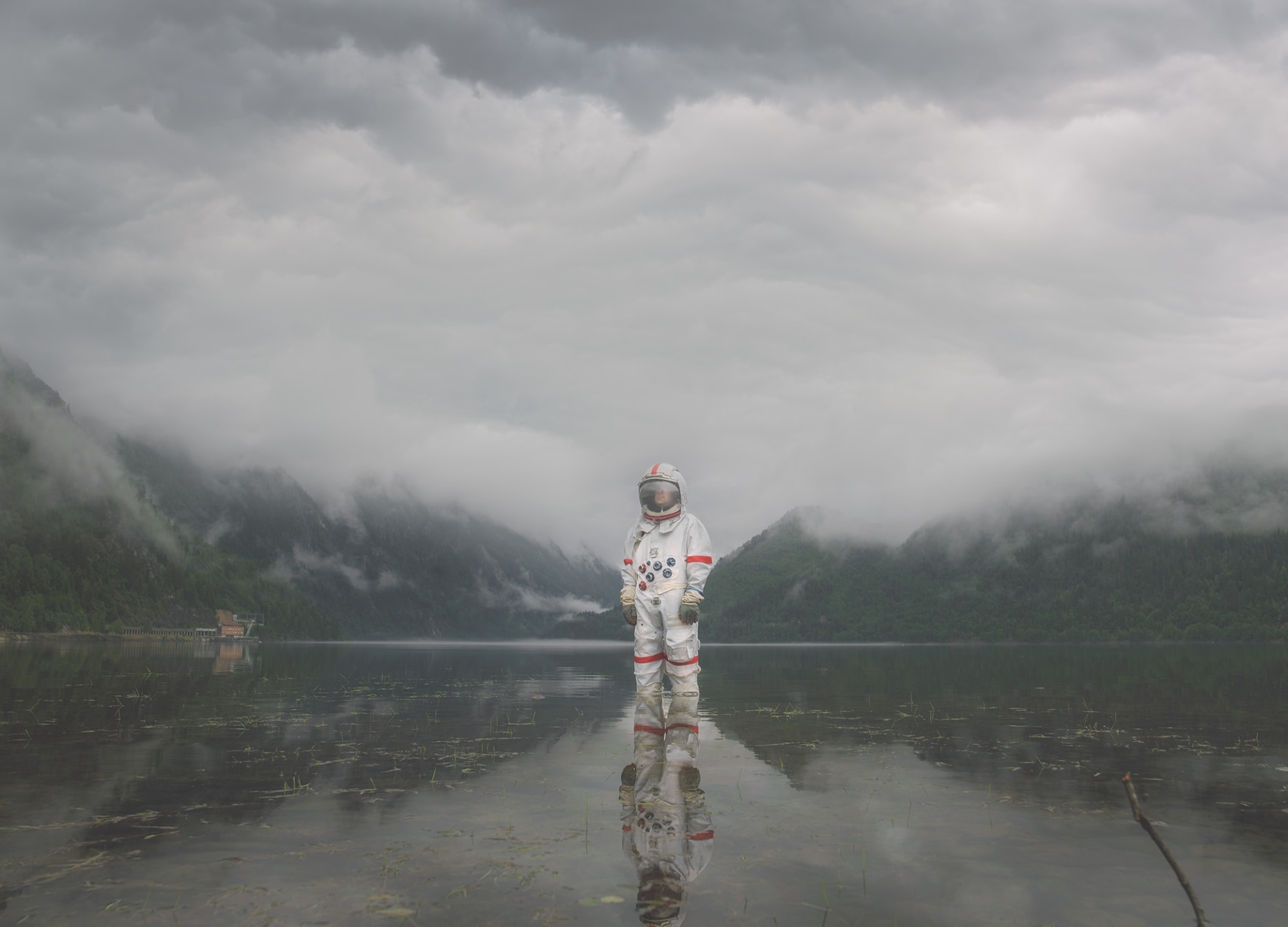 Artwork by Ole Marius Joergensen, Dalen from Space Travels, Made of Archival pigment print, mounted.