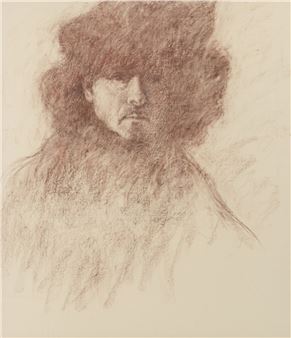 Self-Portrait in the Style of Rembrandt - Arthur Lerner