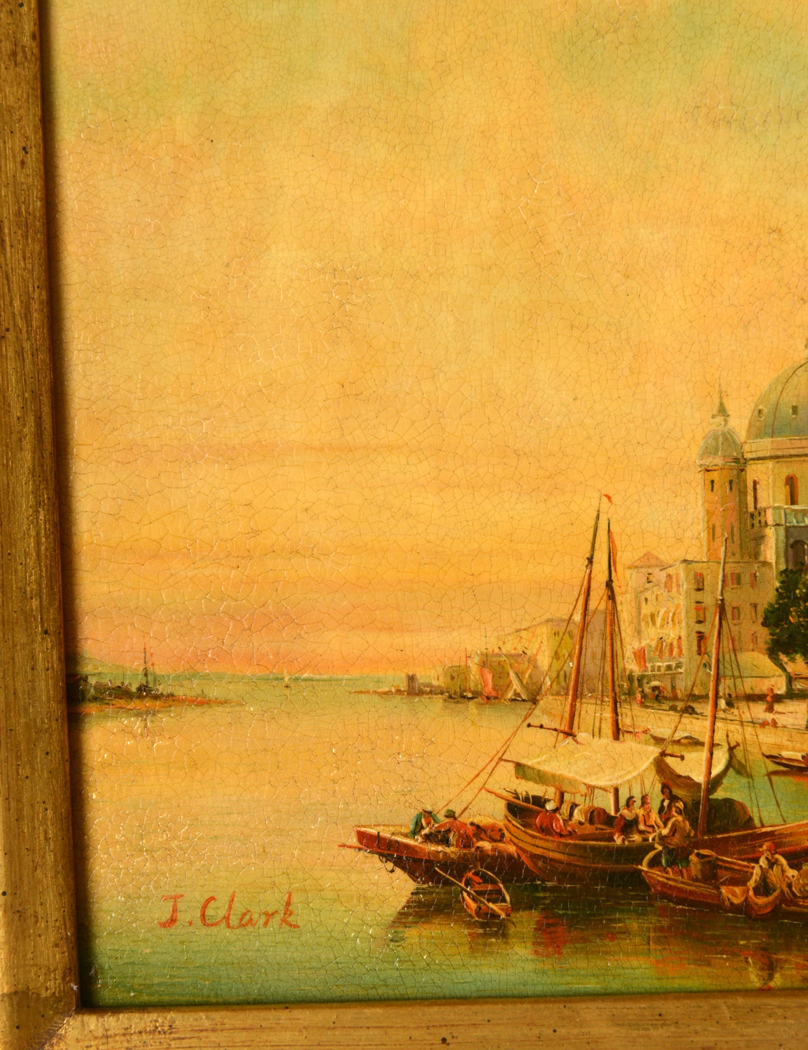 J. Clark painting MutualArt