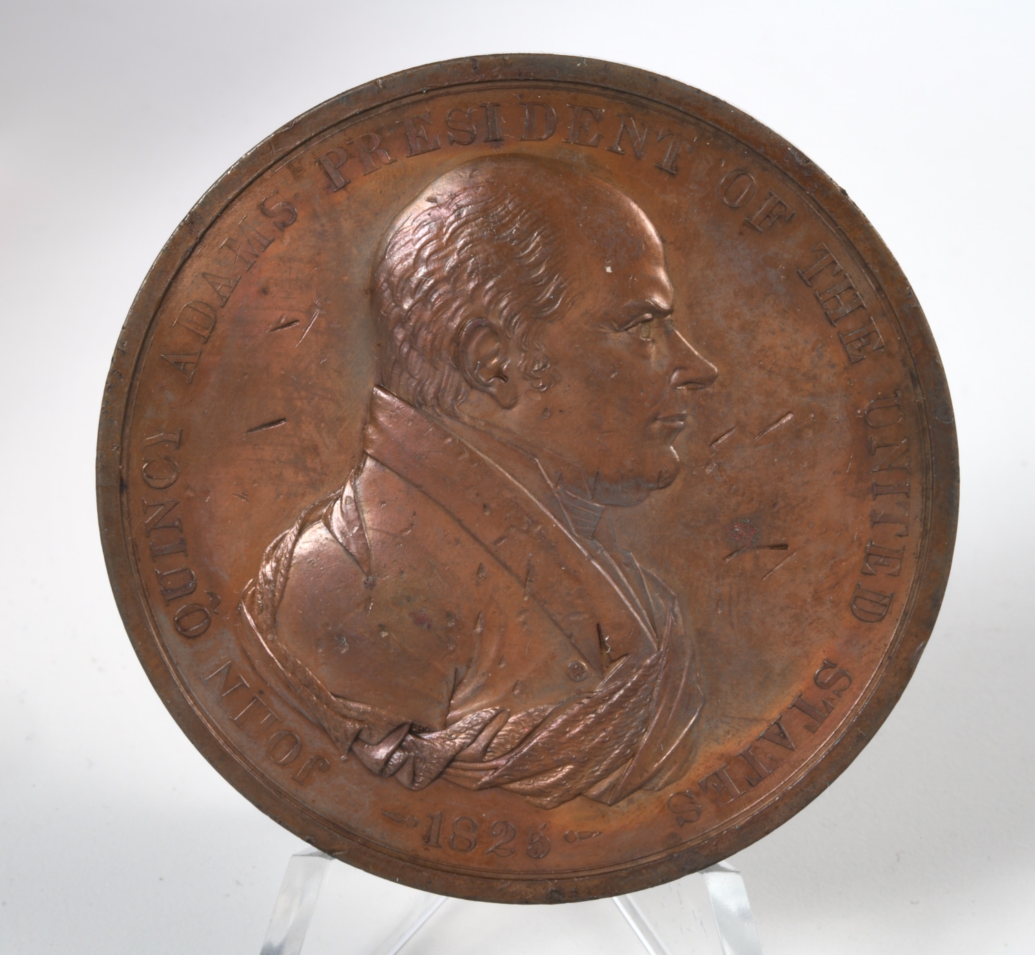 John Quincy Adams bronze (1825) MutualArt