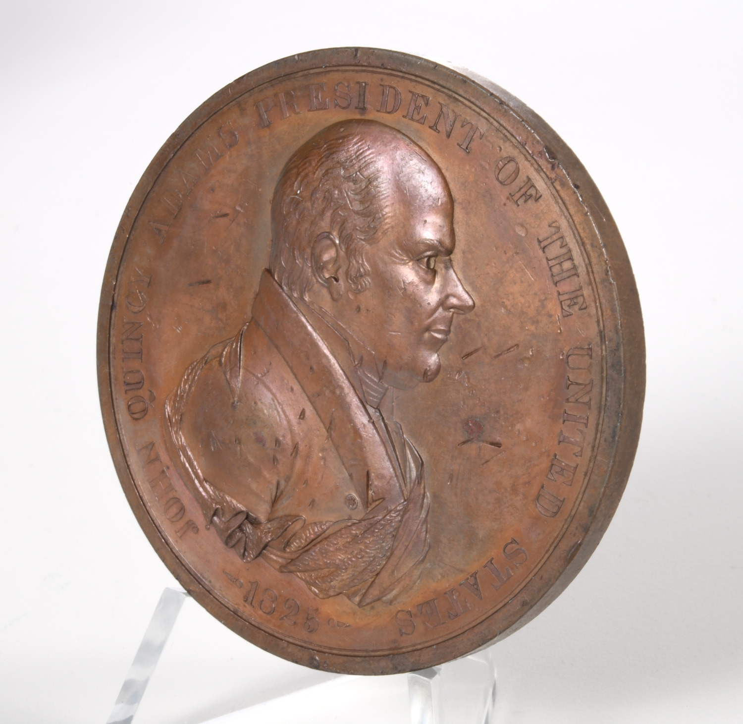 John Quincy Adams bronze (1825) MutualArt
