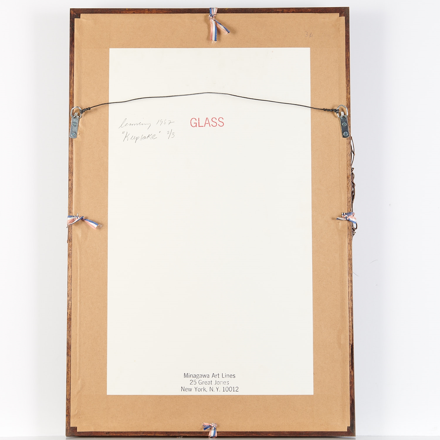 Artwork by Annette Lemieux, 1982, Made of mixed media