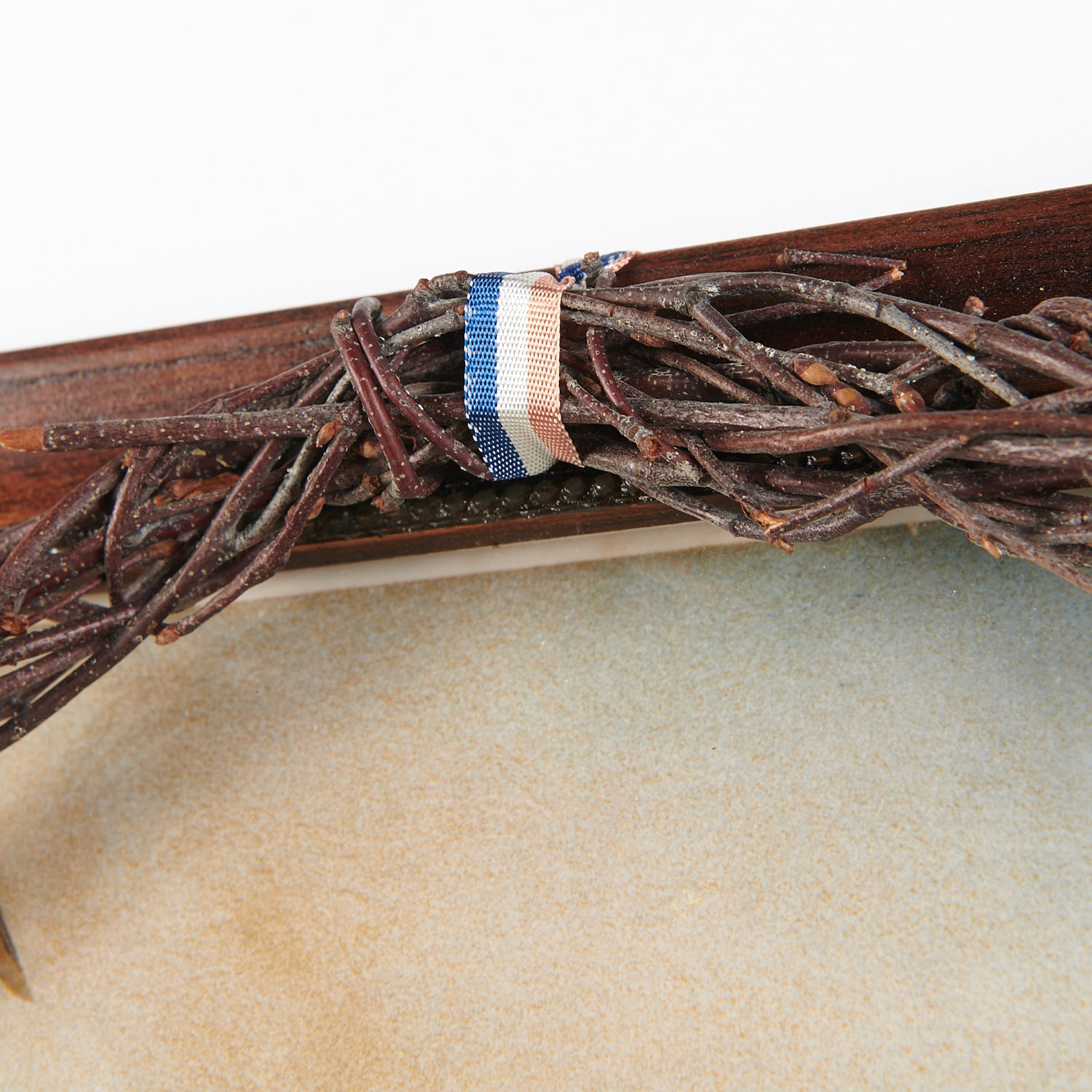 Artwork by Annette Lemieux, 1982, Made of mixed media