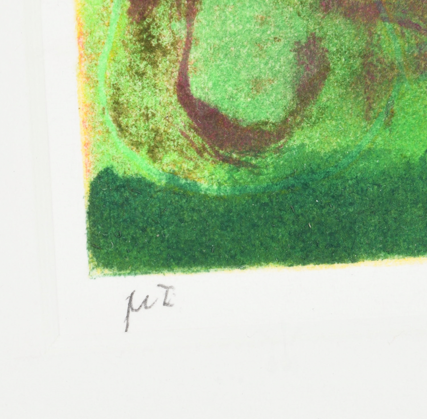 Howard Hodgkin etching with color (1) MutualArt