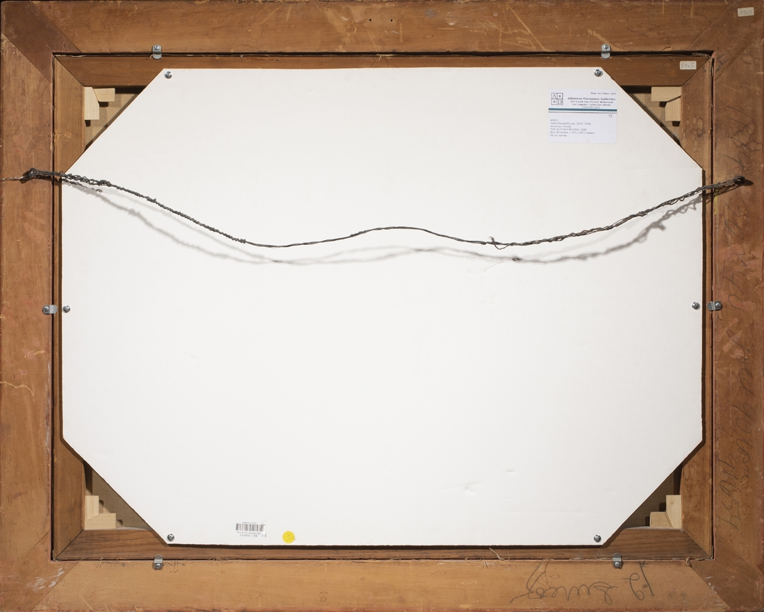 Artwork by John E. Bundy, The Autumn Woods, Made of oil on canvas