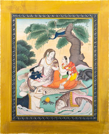 Kangra Miniature: Procession 1