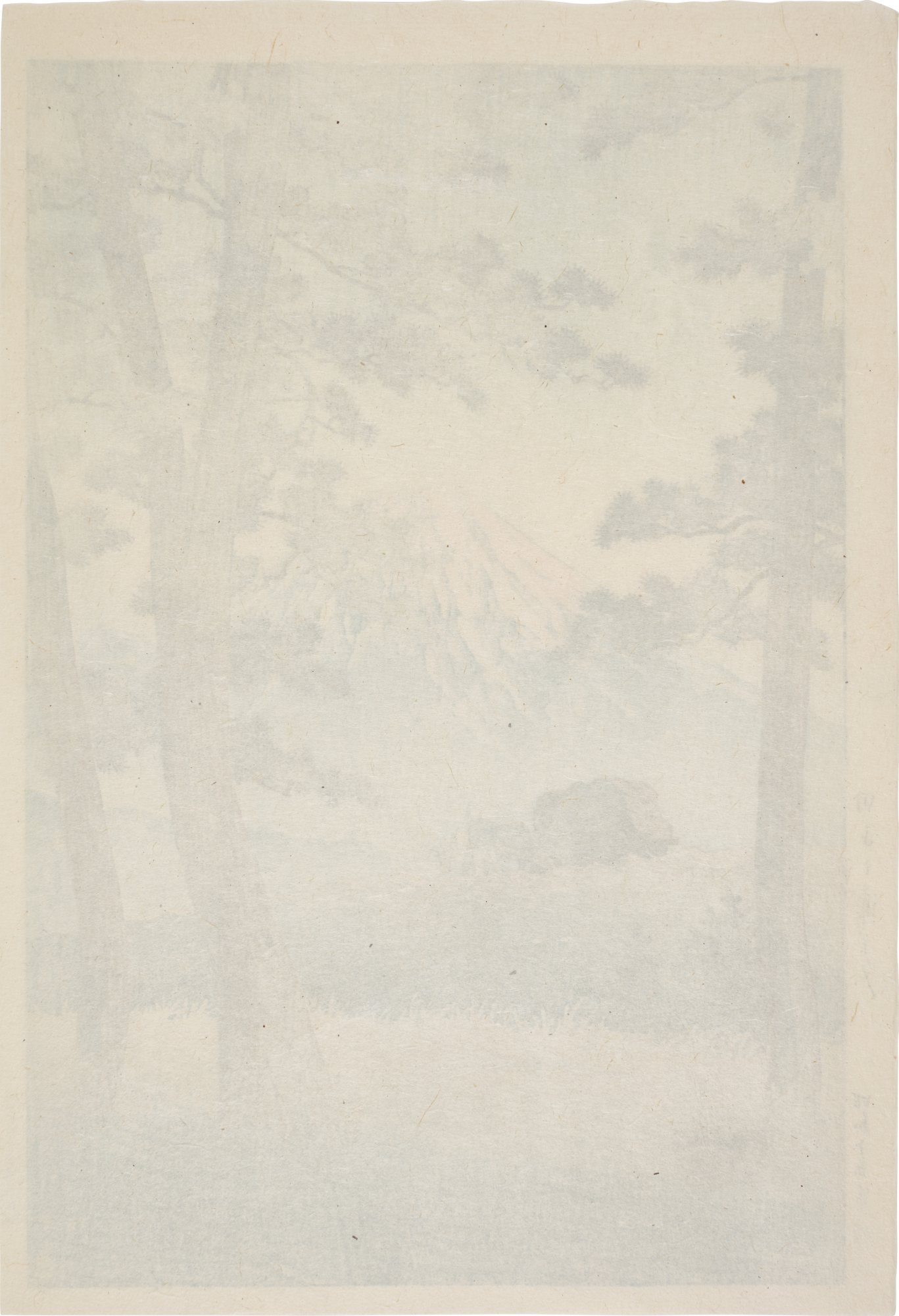 Artwork by Hasui Kawase, Evening at Tago Bay ( Tago no ura no yube ), Made of woodblock print