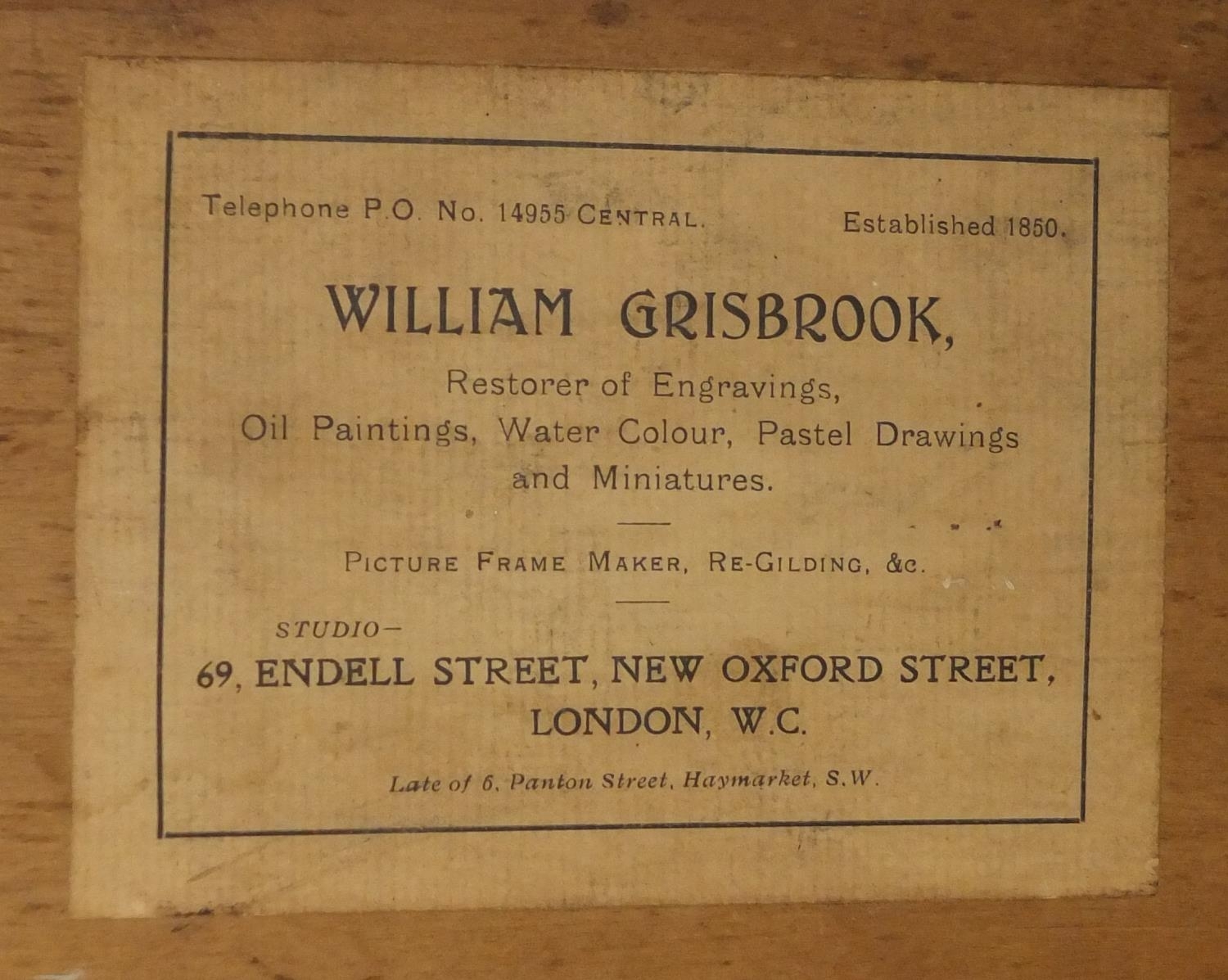 Artwork by Martin Snape, Martin Snape - Moored fishing boats before a harbour, Made of watercolour on paper laid on card