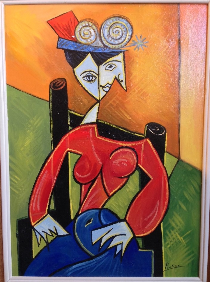 Cubist Portrait by Pablo Picasso