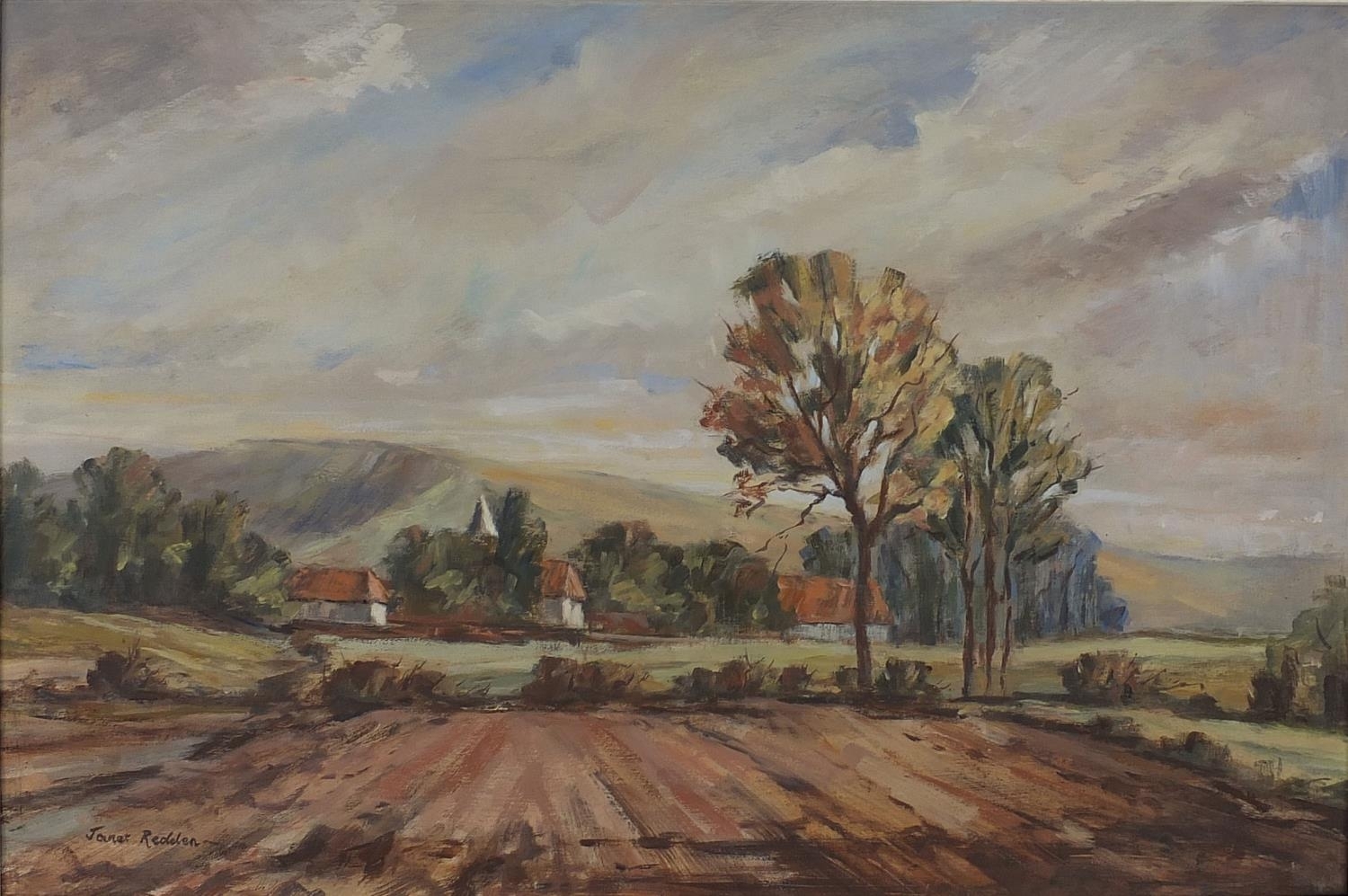 Janet Redden | Janet Redden - Oil onto board | MutualArt