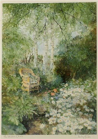 Shirley Felts | Shirley Felts - Pencil signed coloured print